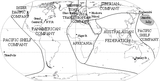 Carte cliquable du monde en 2360