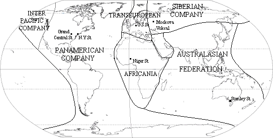 Carte cliquable du monde en 2340